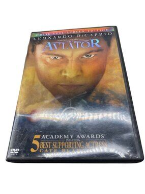 Avitor DVD WB rated PG13 English 170 minutes Leonardo Dicaprio READ